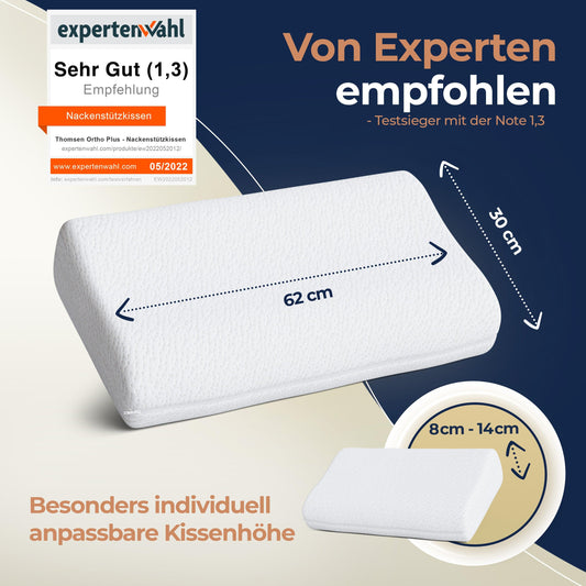 THOMSEN Ortho Plus - Orthopädisches Kopfkissen - Thomsen Shop