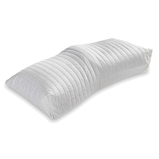 Thomsen Anti-Schnarch Kissen - Kopfkissen gegen Schnarchen aus Talalay Latex mit Kopf-Seiten-Roller - Thomsen Shop